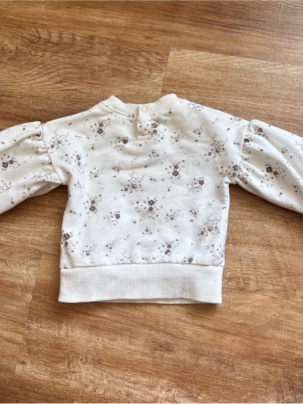 Jamie Kay 0-3m Infant Floral Sweatshirt Organic Cotton - Picture 5 of 5